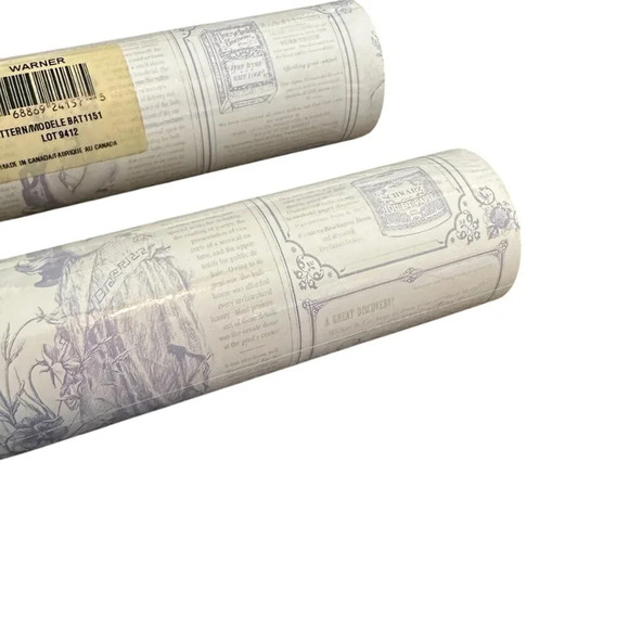 Warner House Vintage Wallpaper Two Rolls BAT1151 Victorian Ladies Home NEW NIP - Picture 7 of 10